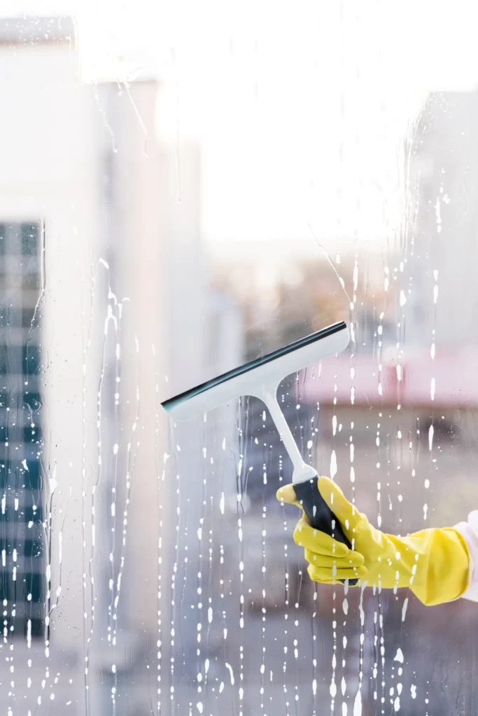 Eco friendly window cleaning 